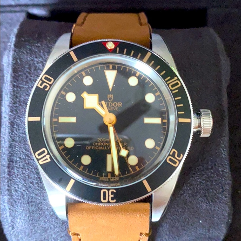 Tudor Black Bay 58 New with Tags Leather Strap